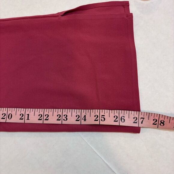 Athleta Transcend High Rise Stash Straight Crop NEW with tags Size XS Berry Rose - Picture 12 of 13